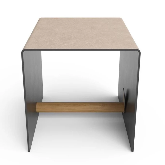 Lind DNA Bull Holzkorb + Beistelltisch - 32x38x31 Cm - Warm Grey 1 Lind DNA Bull Holzkorb + Beistelltisch - 32x38x31 Cm - Warm Grey