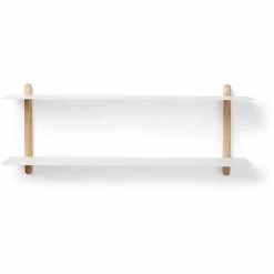 Gejst Design Gejst Nivo Regal F - 64x16x25 Cm - Oak/ White