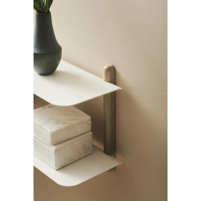 Gejst Design Gejst Nivo Regal F - 64x16x25 Cm - Oak/ White 2 Gejst Design Gejst Nivo Regal F - 64x16x25 Cm - Oak/ White – Bild 2