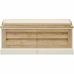 Riviera Maison Rivièra Maison Pacifica Sitzbank Mit Aufbewahrung - 110x40x48 Cm - Nature