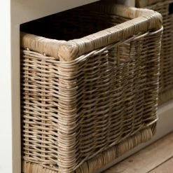 Riviera Maison Rivièra Maison Hyannis Hafenbank Mit Aufbewahrung - 110x40x48 Cm - White Sand -Lambert-shop unnamed file 1928