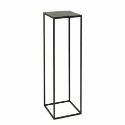 Lambert Dado Säulentisch XL - Höhe 100 Cm - 30x30 Cm - Schwarz