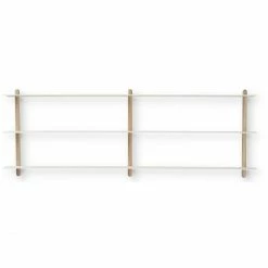 Lambert-shop 29 Gejst Design Gejst Nivo Regal D - 118x16x42 Cm - Oak/white