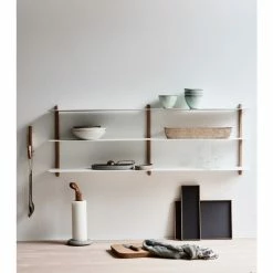 Gejst Design Gejst Nivo Regal D - 118x16x42 Cm - Oak/white -Lambert-shop unnamed file 2011