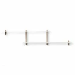 Gejst Design Gejst Nivo Regal H - 172x16x25 Cm - Oak/white