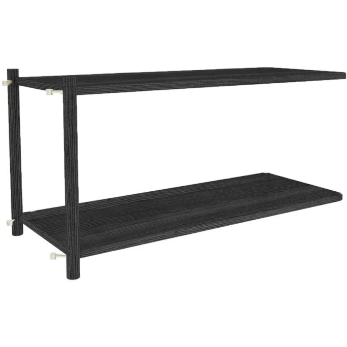 Gejst Design Gejst Sceene Bücherregal Modul 2 - 93x39x45 Cm - Black Oak 1 Gejst Design Gejst Sceene Bücherregal Modul 2 - 93x39x45 Cm - Black Oak