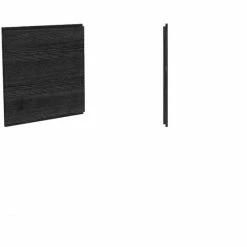 Gejst Design Gejst Sceene Bücherregal Seitenwand - 37x33x1,6 Cm - Black Oak