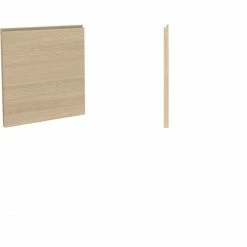 Gejst Design Gejst Sceene Bücherregal Seitenwand Offen - 37x33x1,6 Cm - Light Oak