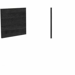 Gejst Design Gejst Sceene Bücherregal Seitenwand Geschlossen - 37x33x1,6 Cm - Black Oak