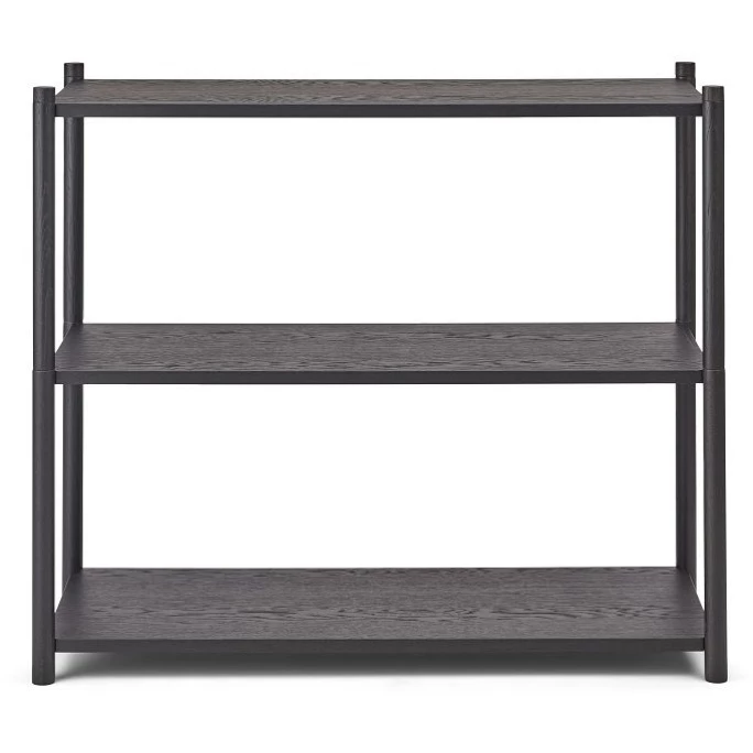 Gejst Design Gejst Sceene Bücherregal A - 93x39x82 Cm - Black Oak 1 Gejst Design Gejst Sceene Bücherregal A - 93x39x82 Cm - Black Oak