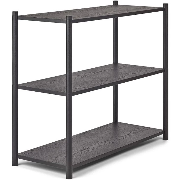 Gejst Design Gejst Sceene Bücherregal A - 93x39x82 Cm - Black Oak 2 Gejst Design Gejst Sceene Bücherregal A - 93x39x82 Cm - Black Oak – Bild 2