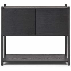 Gejst Design Gejst Sceene Bücherregal C - 93x39x82 Cm - Black Oak