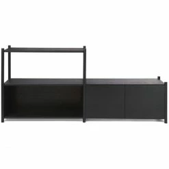 Gejst Design Gejst Sceene Bücherregal D - 186x39x82cm - Black Oak
