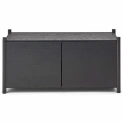 Gejst Design Gejst Sceene Bücherregal G - 45x93x39 Cm - Black Oak