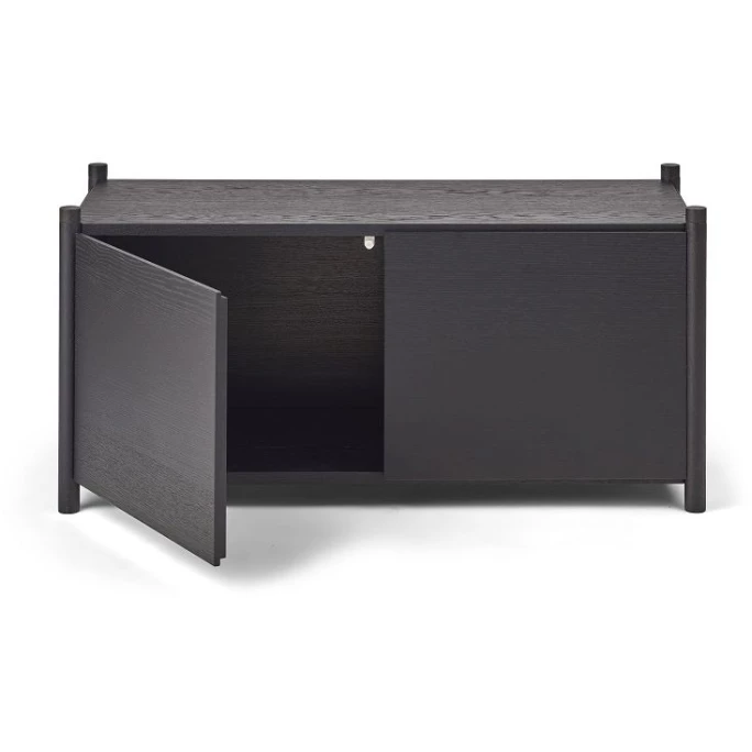 Gejst Design Gejst Sceene Bücherregal G - 45x93x39 Cm - Black Oak 2 Gejst Design Gejst Sceene Bücherregal G - 45x93x39 Cm - Black Oak – Bild 2