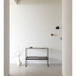 Lind DNA Bull Konsolentisch - 29x78x60 Cm - Warm Grey/black -Lambert-shop unnamed file 2131