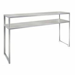 Sompex Desk LED Sideboard Mit Beleuchtung - Höhe 80, Länge 130, Breite 35 Cm - Aluminium