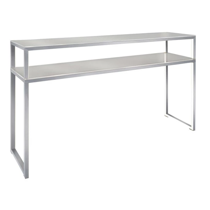 Sompex Desk LED Sideboard mit Beleuchtung - Höhe 80, Länge 130, Breite 35 cm - aluminium Sompex Desk LED Sideboard Mit Beleuchtung - Höhe 80, Länge 130, Breite 35 Cm - Aluminium -Lambert-shop unnamed file 2143