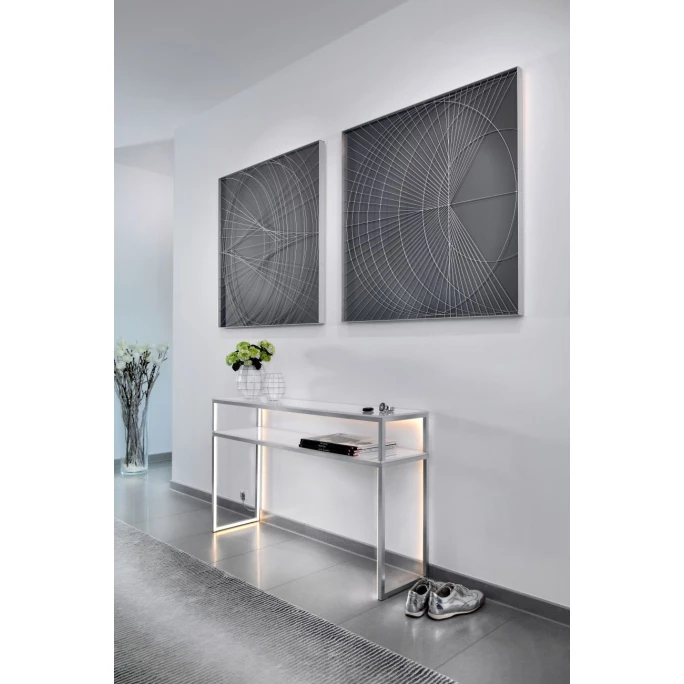 Sompex Desk LED Sideboard mit Beleuchtung - Höhe 80, Länge 130, Breite 35 cm - aluminium Sompex Desk LED Sideboard Mit Beleuchtung - Höhe 80, Länge 130, Breite 35 Cm - Aluminium -Lambert-shop unnamed file 2144