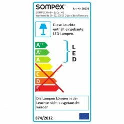 Sompex Desk LED Sideboard Mit Beleuchtung - Höhe 80, Länge 130, Breite 35 Cm - Aluminium 3 Sompex Desk LED Sideboard Mit Beleuchtung - Höhe 80, Länge 130, Breite 35 Cm - Aluminium -Lambert-shop unnamed file 2146