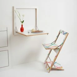 AMBIVALENZ Fläpps Kittchen Tisch - H/B/T 60x60x51 Cm - Schwarz -Lambert-shop unnamed file 2158