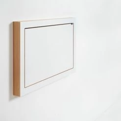 AMBIVALENZ Fläpps Staatssekretär/in Tisch - H/B/T 50x80x44 Cm - Weiß -Lambert-shop unnamed file 2161