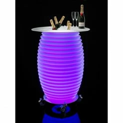 Nikki Amsterdam The Bar Table LED-Stehtisch Mit Lautsprecher - 69 X 69 X 109 Cm - Multicolor-LED -Lambert-shop unnamed file 2168