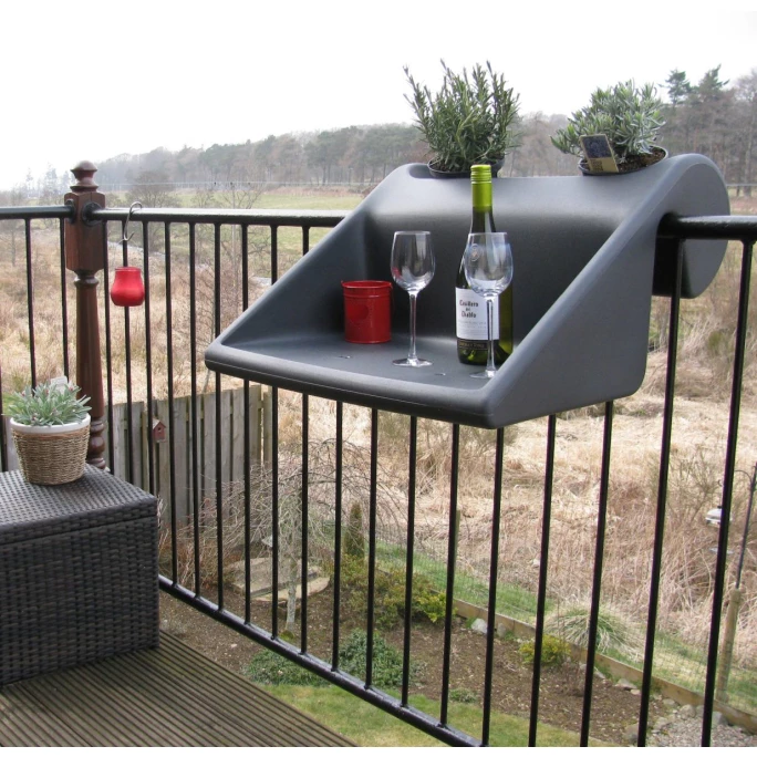 Rephorm BalKonzept Geländertisch - 65x60x23 Cm - Graphit 5 Rephorm BalKonzept Geländertisch - 65x60x23 Cm - Graphit – Bild 5