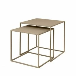Blomus FERA Beistelltisch 2er Set - 35x35x35 + 40x40x40 Cm - Nomad