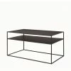 Blomus FERA Wohnzimmertisch - 45x90x50 Cm - Schwarz
