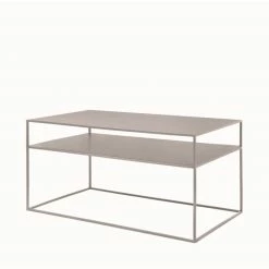 Blomus FERA Wohnzimmertisch - 45x90x50 Cm - Mourning Dove