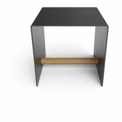 Lambert-shop 44 Lind DNA Bull TABLE & MORE Tisch - 40x40x40 Cm - Black
