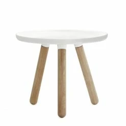 Normann Copenhagen Tablo Tisch Small - Ø 50 Cm - Höhe 42 Cm - White