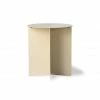 HK Living Metal Beistelltisch - Ø 40 Cm - Höhe 45 Cm - Cream