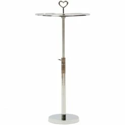 Riviera Maison Rivièra Maison Lovely Heart Beistelltisch - 40x35x50 Cm - Silberfarben -Lambert-shop unnamed file 270