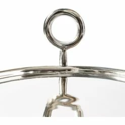 Riviera Maison Rivièra Maison Nolita Beistelltisch - Ø 35 Cm - Höhe 67 Cm - Silberfarben 12 Riviera Maison Rivièra Maison Nolita Beistelltisch - Ø 35 Cm - Höhe 67 Cm - Silberfarben -Lambert-shop unnamed file 289