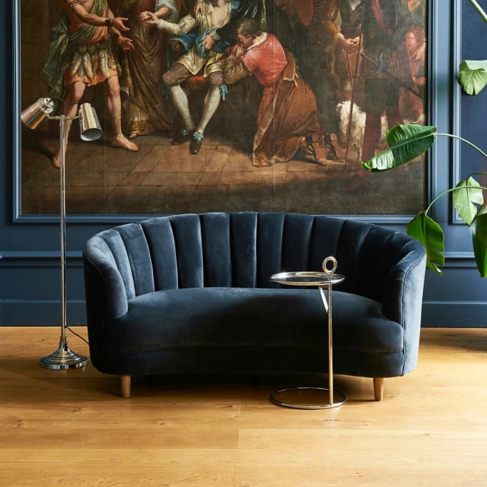 Riviera Maison Rivièra Maison Nolita Beistelltisch - Ø 35 Cm - Höhe 67 Cm - Silberfarben 9 Riviera Maison Rivièra Maison Nolita Beistelltisch - Ø 35 Cm - Höhe 67 Cm - Silberfarben – Bild 9