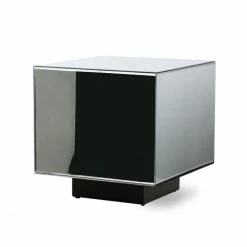 HK Living Mirror Block Tisch M - 40 X 40 X 40 Cm - Clear