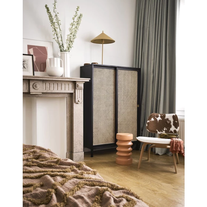 HK Living Stoneware Side Tisch - 23 X 23 X 41 Cm - Terra 2 HK Living Stoneware Side Tisch - 23 X 23 X 41 Cm - Terra – Bild 2