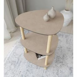 Lind DNA Curve Lounge Double Bull Tisch - 71,5x37x44 Cm - Warm Grey 3 Lind DNA Curve Lounge Double Bull Tisch - 71,5x37x44 Cm - Warm Grey -Lambert-shop unnamed file 332