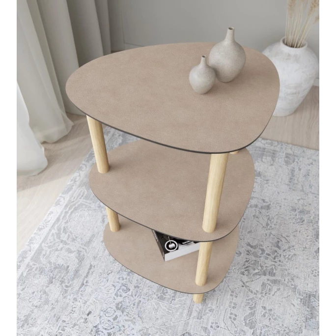 Lind DNA Curve Lounge Double Bull Tisch - 71,5x37x44 cm - warm grey Lind DNA Curve Lounge Double Bull Tisch - 71,5x37x44 Cm - Warm Grey -Lambert-shop unnamed file 332