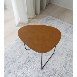 Lind DNA Curve Coffee Hippo Tisch - 40x37x44 Cm - Nature/black -Lambert-shop unnamed file 40