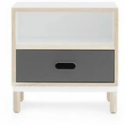 Normann Copenhagen Kabino Beistelltisch - 50 X 50 X 41 Cm - Grey