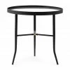 Normann Copenhagen Lug Beistelltisch Klein - ø 50 Cm - Höhe 49 Cm - Black