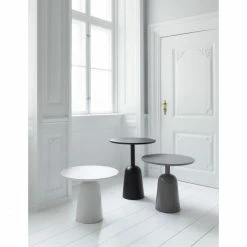 Normann Copenhagen Turn Beistelltisch - ø 55 Cm - Höhe 41,5 - 64 Cm - Grey -Lambert-shop unnamed file 427