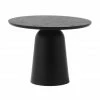 Normann Copenhagen Turn Beistelltisch - ø 55 Cm - Höhe 41,5 - 64 Cm - Black