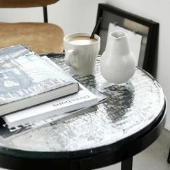 House Doctor Beistelltisch Smoke - Ø 50 Cm - Höhe 50 Cm - Schwarz -Lambert-shop unnamed file 441