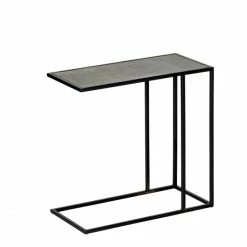 Lambert Leggero Beistell-/ Laptoptisch - 51 X 25 X 51,5 Cm - Schwarz-graphit-vernickelt