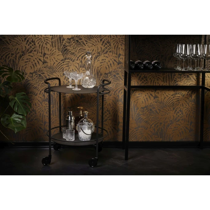 SACKit Serving Table Tabletttisch Auf Rädern - Ø 52 Cm - Höhe 68 Cm - Black 4 SACKit Serving Table Tabletttisch Auf Rädern - Ø 52 Cm - Höhe 68 Cm - Black – Bild 4