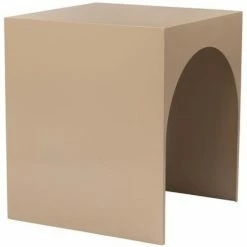 Kristina Dam Studio Arch Beistelltisch - 40x40x46 Cm - Tobacco Brown
